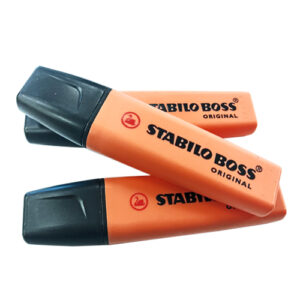Resaltador Boss Rojo Pastel