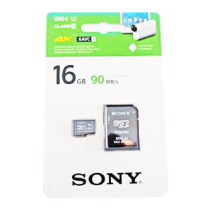 Micro Sd + Adapter 16Gb Sony