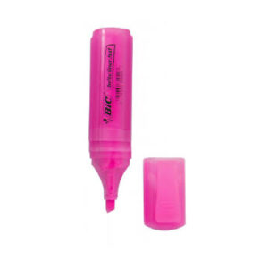 Resaltador Bic Brite-Text Rosado Tanq