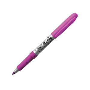 Marcador Bic Grip Mark-It Rosado