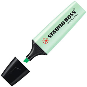 Resaltador Boss Verde Pastel