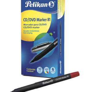 Marcador Cd/Dvd 81 Rojo