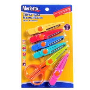 Tijera Manualidades 5 Pul.  6 Rep