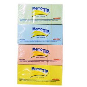 Notitas Memotip 1.5X2 Pastel