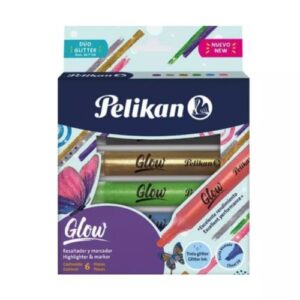 Resaltador Y Marcador Glow X6 C/Esc