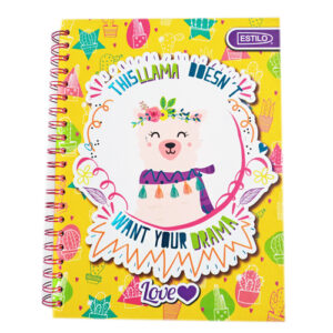 Cuad Uni P/D Love Whitel 100H Cdrs