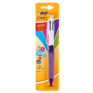 Boligrafo 4Cores/Grip Med X1 Fashion