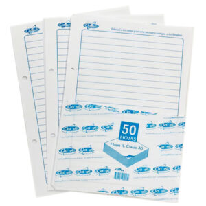 Hojas A5 1 Linea X50