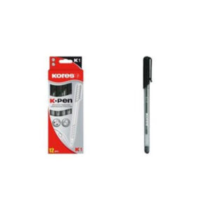Boligrafo K1-F Negro X3