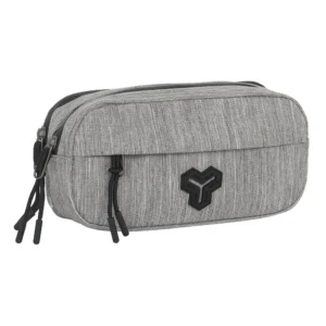 Cartuchera Triple Vasari Gris