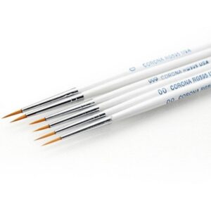 Set Pinceles Delineador X6
